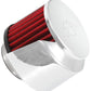 K&N 1.5in Flange ID x 3in OD x 2.5in Height Clamp On Crankcase Vent Filter - Racecraft Industries