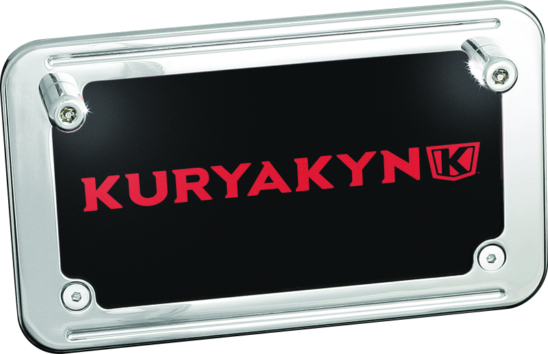 Kuryakyn Led License Plate Bolt Lights Chrome - Racecraft Industries