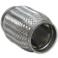 Vibrant SS Flex Coupling with Inner Braid Liner 2.25in inlet/outlet x 4in flex length - Racecraft Industries