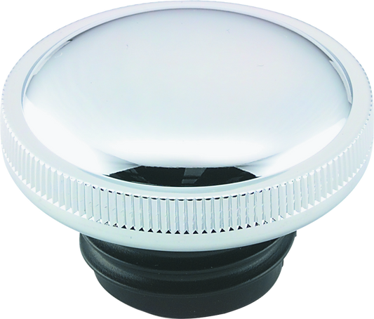 Bikers Choice 83-E96 Left Side Chrome Nonvent Screw-In Gas Cap Replaces H-D 59674-94A 61103-83 - Racecraft Industries