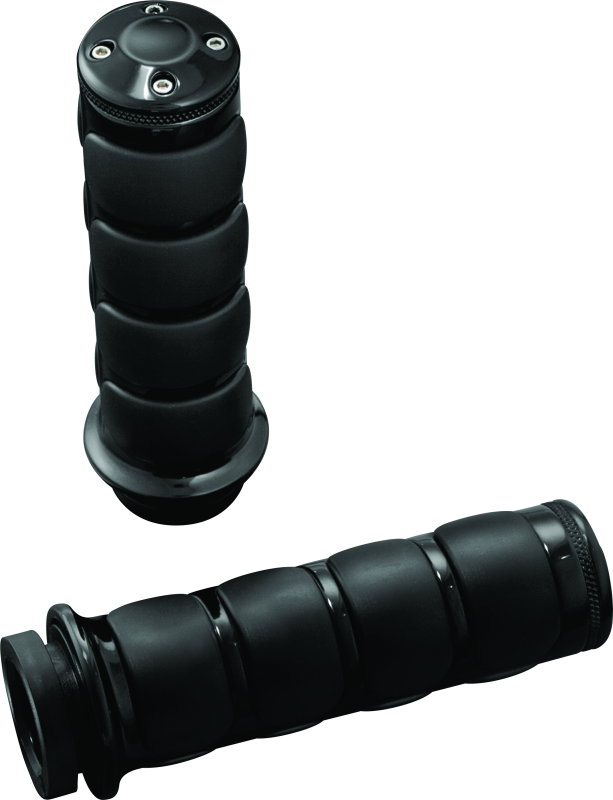 Kuryakyn ISO Grips Throttle-By -Wire Black - Racecraft Industries
