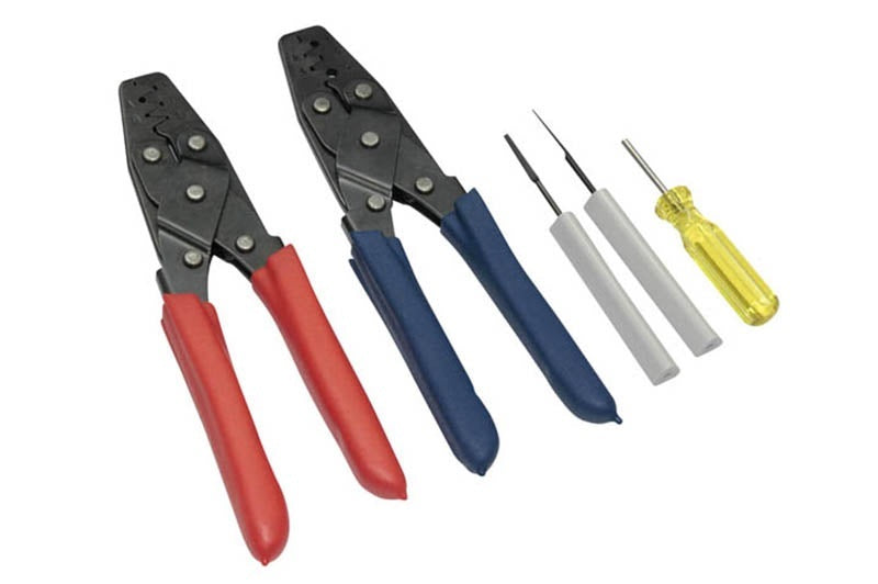 Haltech Dual Crimper Set - Includes 3 Pin Removal Tools - Racecraft Industries