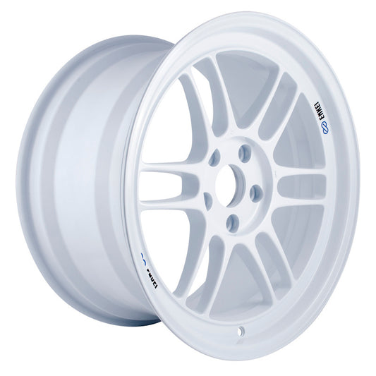 Enkei RPF1 18x9.5 5x114.3 38mm Offset 73mm Center Bore Vanquish White Wheel (Special Order/ MOQ 40*) - Racecraft Industries