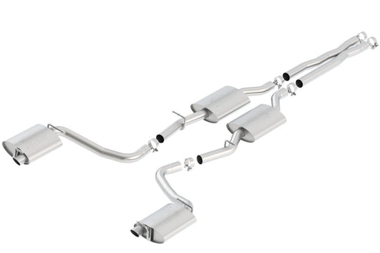 Borla 15-16 Dodge Charger R/T 5.7L No Tip Use Factory Valence Single Split Rear Exit ATAK Exhaust - Racecraft Industries