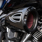 Performance Machine 17-23 Touring, 18-24 107/114/117 CI Softail C4 Series Air Cleaner - CF/Black Ops - Racecraft Industries