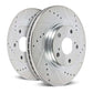 Power Stop 05-10 Chrysler 300 Rear Evolution Drilled & Slotted Rotors - Pair - Racecraft Industries