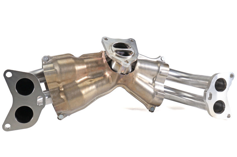 Perrin 22-24 Subaru WRX / 20-24 OBXT & Legacy XT / 19-24 Ascent Equal Length Header - Brushed SS - Racecraft Industries