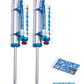King Shocks 97-06 Jeep Wrangler TJ Front 2.5 Dia Piggy Hose Res Shock 3-5in Lift w/Adjuster (Pair) - Racecraft Industries