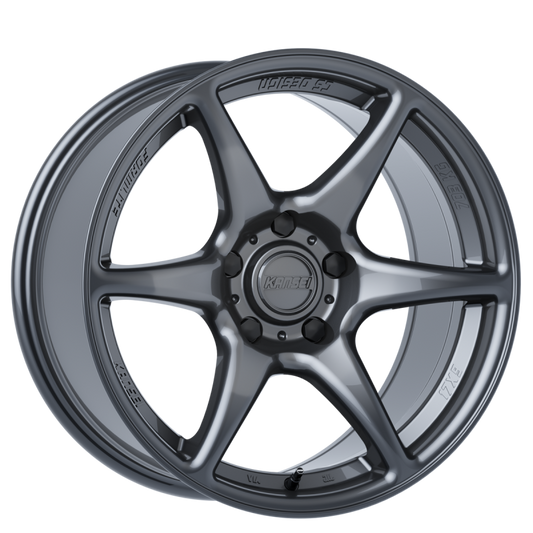 Kansei K11G Tandem 18x10.5in / 5x114.3 BP / 12mm Offset / 73.1mm Bore - Gunmetal Wheel - Racecraft Industries