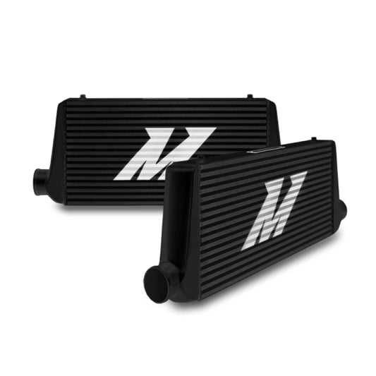 Mishimoto Universal Black R Line Intercooler Overall Size: 31x12x4 Core Size: 24x12x4 Inlet / Outlet - Racecraft Industries