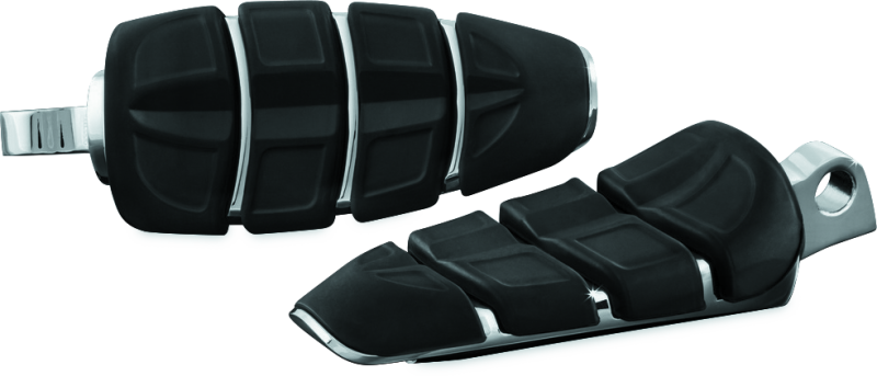 Kuryakyn Kinetic Pegs With Male Mount Adapter Chrome - Racecraft Industries