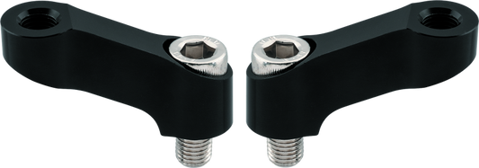 BikeMaster Yamaha Mirror Extension 10mm Pair - Black - Racecraft Industries