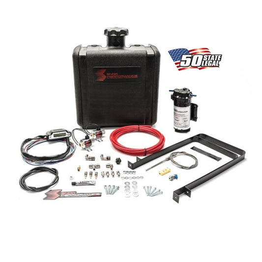 Snow Performance Stg 3 Boost Cooler Water Injection Kit TD (Red Hi-Temp Tubing and Quick Fittings) - Racecraft Industries