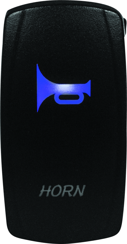 DragonFire Racing Lighted Switch Horn On/Off Blue - Racecraft Industries