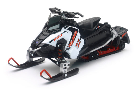 New Ray Toys Polaris Switchback Pro-X 800 Snowmobile (White)/ Scale - 1:16 - Racecraft Industries