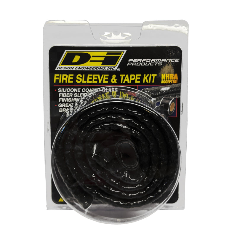 DEI Fire Sleeve and Tape Kit 3/4in I.D. x 3ft - Racecraft Industries