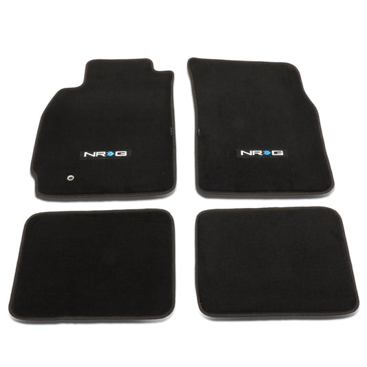 NRG Floor Mats - 03-05 Evo 8 (Evolution Logo) - 4pc. - Racecraft Industries