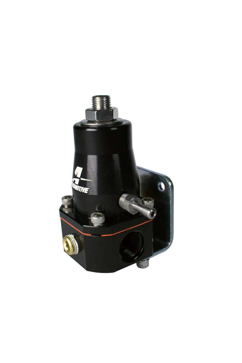 Aeromotive Adjustable Regulator Billet EFI Bypass - (2) -6 Inlets/(1) -6 Return - Black - Racecraft Industries