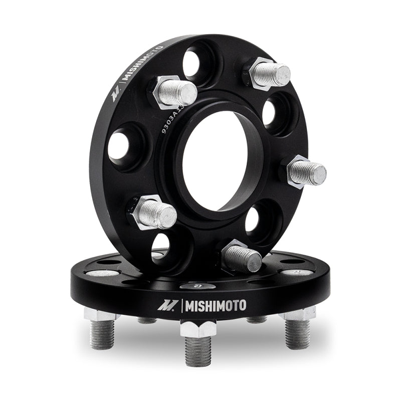 Mishimoto Wheel Spacers - 5X114.3 / 70.5 / 20 / M14 - Black - Racecraft Industries