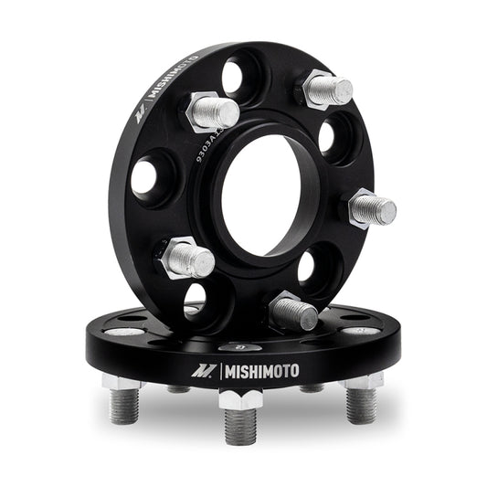 Mishimoto Wheel Spacers - 5X114.3 / 70.5 / 20 / M14 - Black - Racecraft Industries