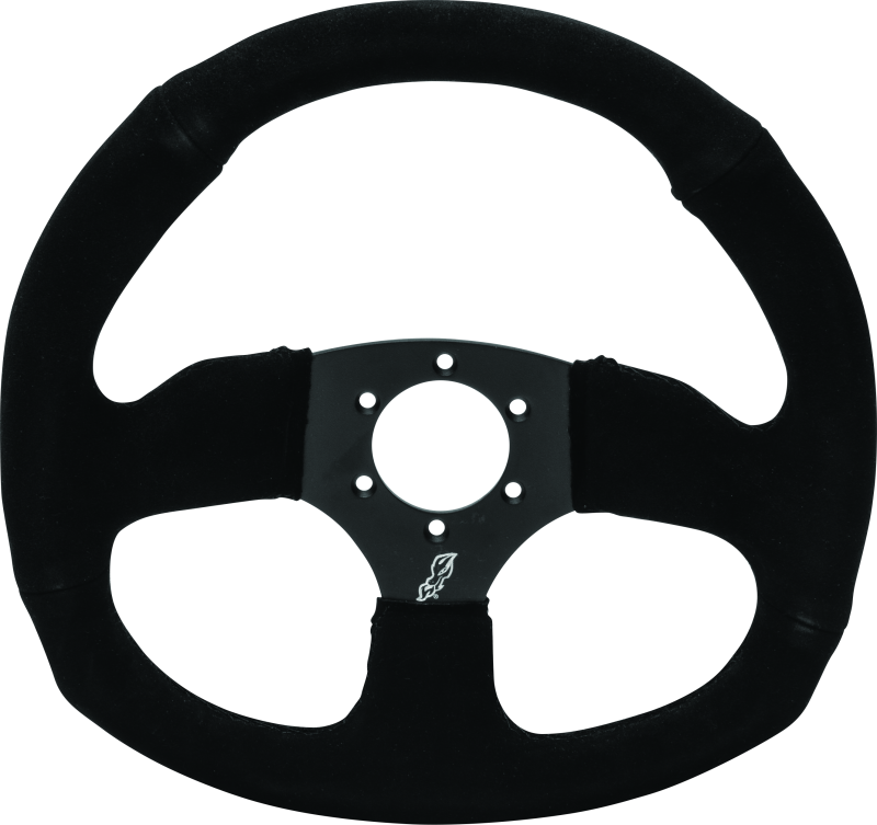 DragonFire Racing Steering Wheels - D-shaped- Suede- Iron Series- 0in offset - Racecraft Industries