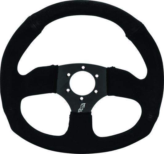 DragonFire Racing Steering Wheels - D-shaped- Suede- Iron Series- 0in offset - Racecraft Industries