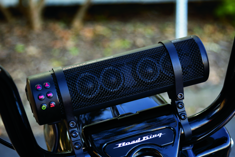 Kuryakyn Road Thunder Plus Sound Bar Satin Black - Racecraft Industries