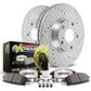 Power Stop 04-09 Cadillac XLR Rear Z26 Street Warrior Brake Kit - Racecraft Industries