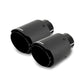 Mishimoto 2x Carbon Fiber Muffler Tip 2.5in Inlet 3.5in Outlet Black - Racecraft Industries