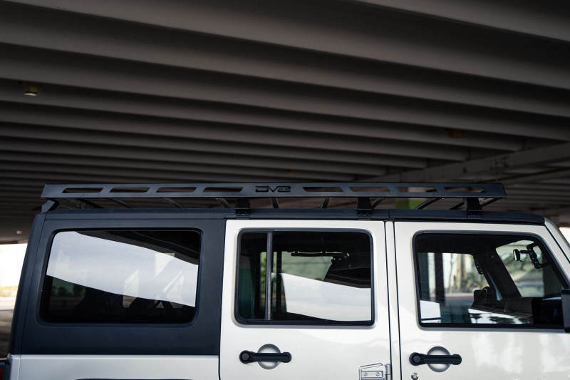DV8 Offroad 07-18 Jeep Wrangler JK Full-Length Roof Rack - Racecraft Industries