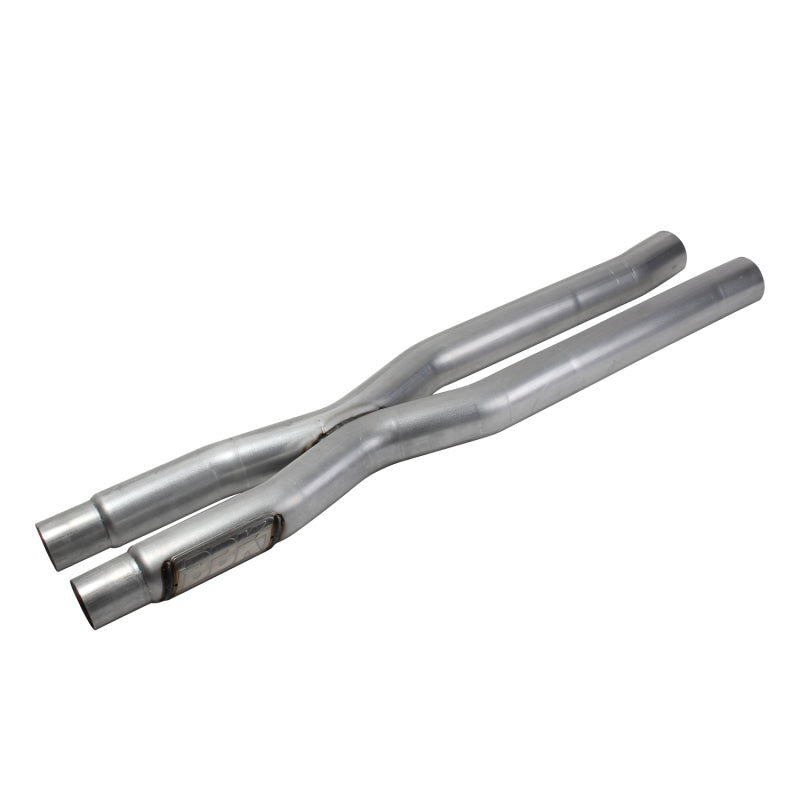 BBK 15-20 Ford Mustang GT 5.0L Resonator Delete X-Pipe (For Use w/Shorties Or Stock Manifolds) - Racecraft Industries