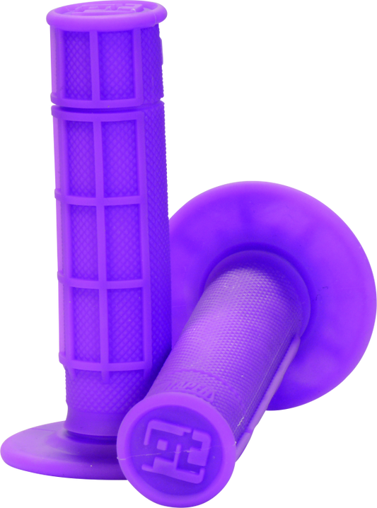 ProTaper 1/2 Waffle Grips - Neon Purple - Racecraft Industries