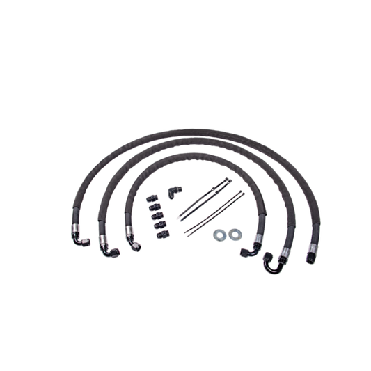 Fleece Performance 15-16 GM Duramax 2500/3500 Heavy Duty Transmission Cooler lines - Racecraft Industries