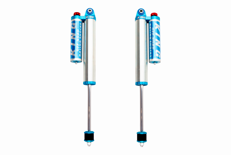 King Shocks 2014+ Ram 2500 4WD Rear 2.5 Dia Piggyback Reservoir Shock w/Adjuster (Pair) - Racecraft Industries