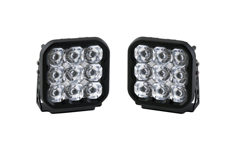 Diode Dynamics SS5 LED Pod Pro - White Spot (Pair) - Racecraft Industries