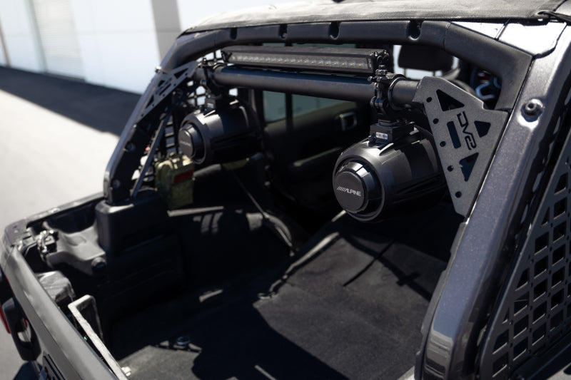 DV8 Offroad 18-23 Jeep Wrangler JL 4-Door Speaker/Light Bar Mount - Racecraft Industries