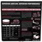K&N 14in Red Custom Air Cleaner Assembly - 5.125in ID x 14in OD x 2.75in H x 1.25in Drop Base - Racecraft Industries