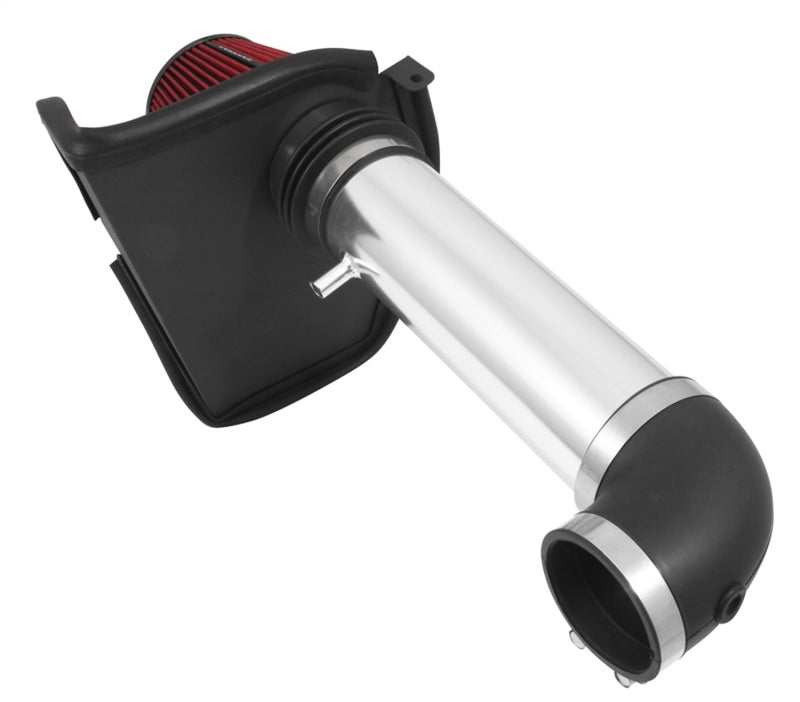 Spectre 11-17 Dodge Challenger/Charger 5.7L V8 Air Intake Kit - Polished w/Red Filter - Racecraft Industries