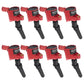 Edelbrock 98-08 Ford V8 4.6L-5.4L/V10 6.8L Coil-On-Plug (COP) - Set of 8 - Racecraft Industries