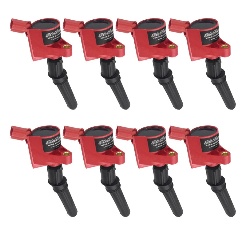 Edelbrock 98-08 Ford V8 4.6L-5.4L/V10 6.8L Coil-On-Plug (COP) - Set of 8 - Racecraft Industries