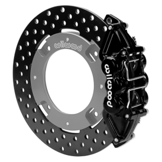 Wilwood 17-21 Can-Am X3RS Black 6-Piston Rear Kit 11.25in - Drilled Rotors - Racecraft Industries
