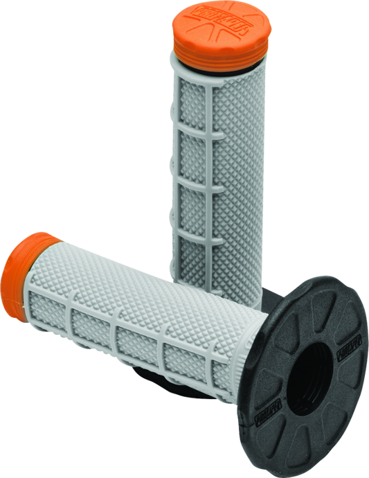 ProTaper Tri Density MX 1/2 Waffle Grips - Orange - Racecraft Industries
