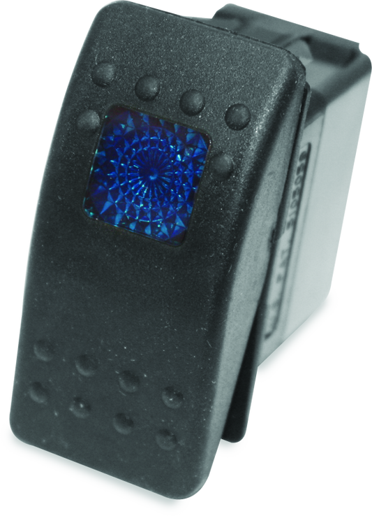 DragonFire Racing Lighted Switch On/Off Rocker Switch Blue Lite - Racecraft Industries