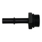 DeatschWerks 10AN ORB Male to 3/8in Male EFI Quick Connect Adapter - Anodized Matte Black - Racecraft Industries