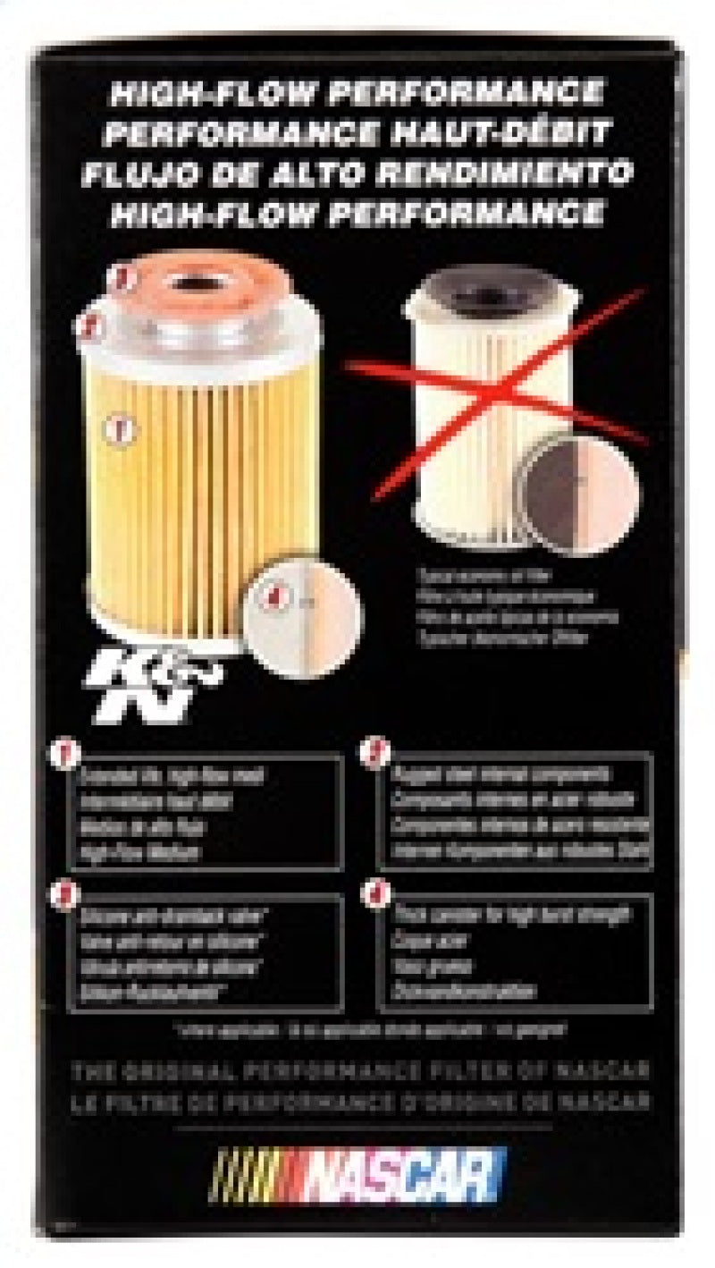 K&N 03-05 Neon SRT-4 / Lotus Elise Performance Gold Oil Filter - Racecraft Industries