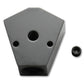 Vibrant Billet Aluminum Y-Block Fitting with 1/8in NPT Port - 1/2in NPT x 1/2in NPT x 1/2in NPT - Racecraft Industries