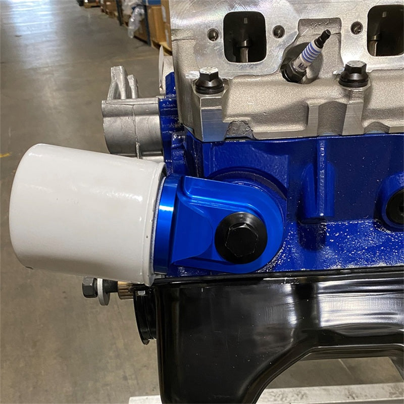 Ford Racing Push Rod V8 90 Degree Billet Oil Filter Adapter - Racecraft Industries