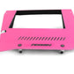 Perrin 2015+ Subaru WRX Engine Cover Kit (Intercooler Shroud + Pulley Cover) - Hyper Pink - Racecraft Industries