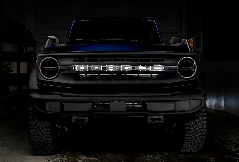 ORACLE Lighting Universal Illuminated LED Letter Badges - Matte Blk Surface Finish - B SEE WARRANTY - Racecraft Industries