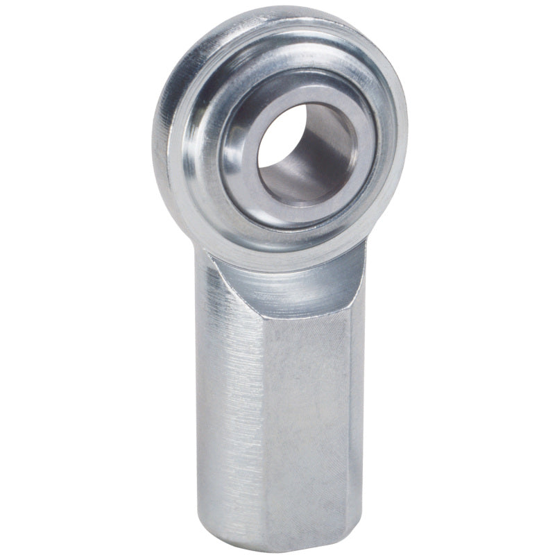 QA1 C Series 2-Pc Rod End - Female/Right Hand - .375in Bore x 3/8-24 - Carbon Steel - Racecraft Industries